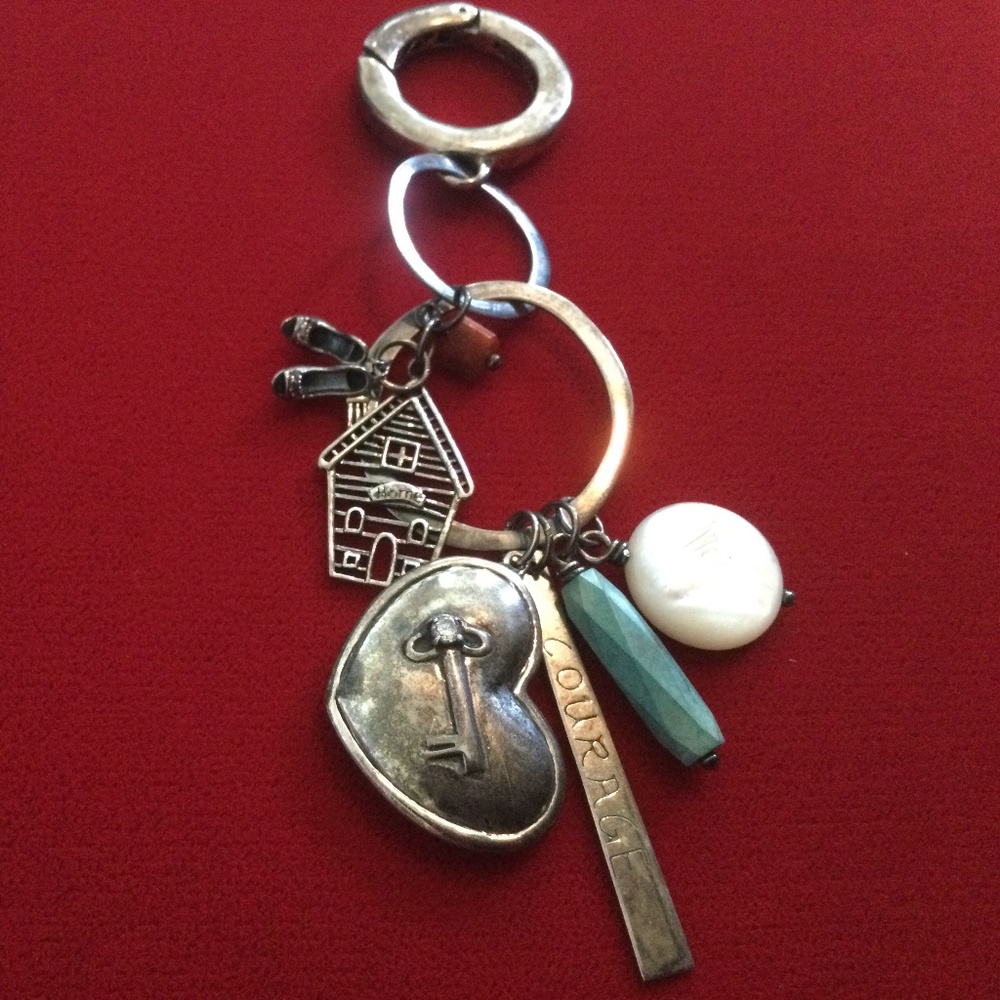 Silpada conference theme key ring